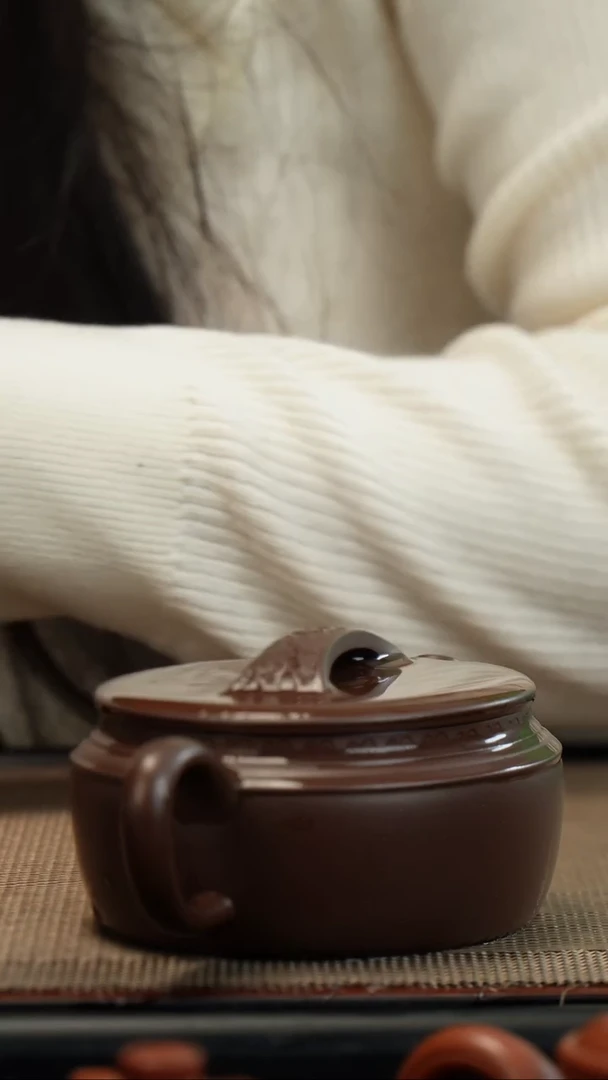 【闪购商品】紫砂茶壶老紫泥汉瓦