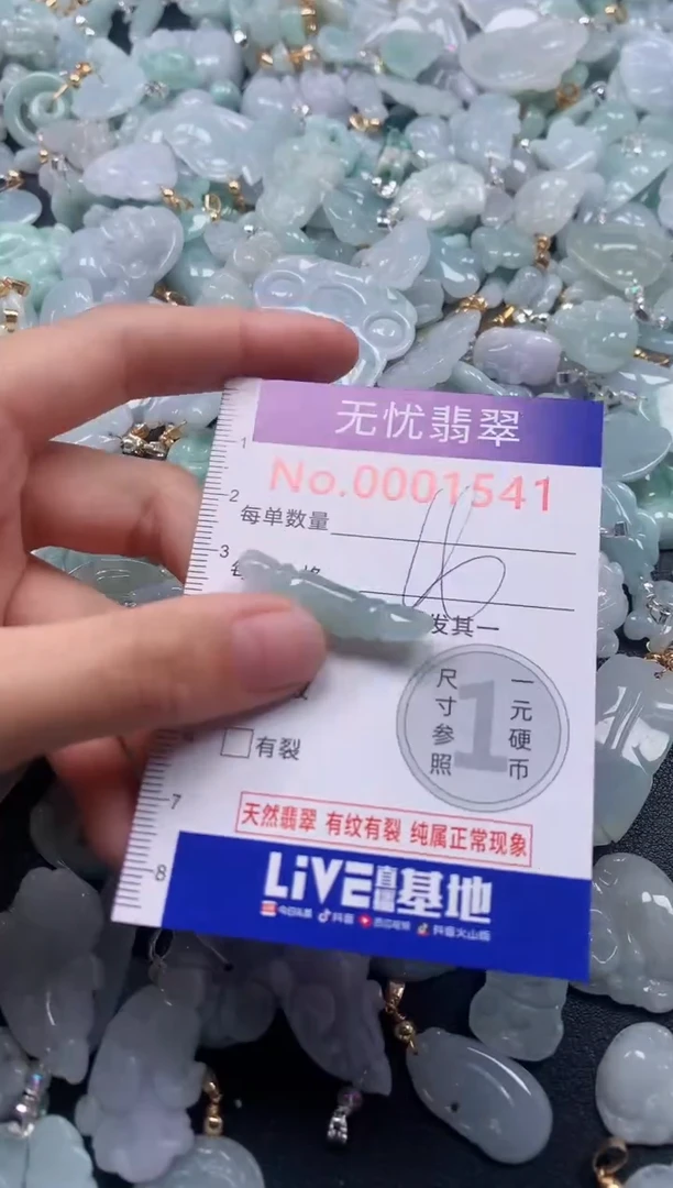 颈饰未镶嵌翡翠1541