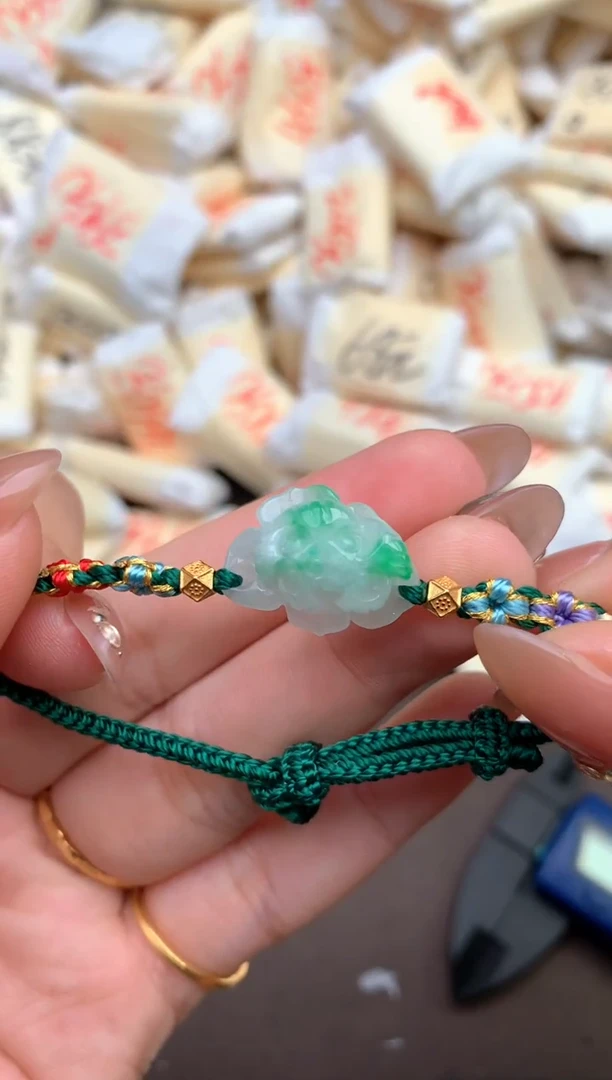 【闪购商品】翡翠手绳未镶嵌 — 63