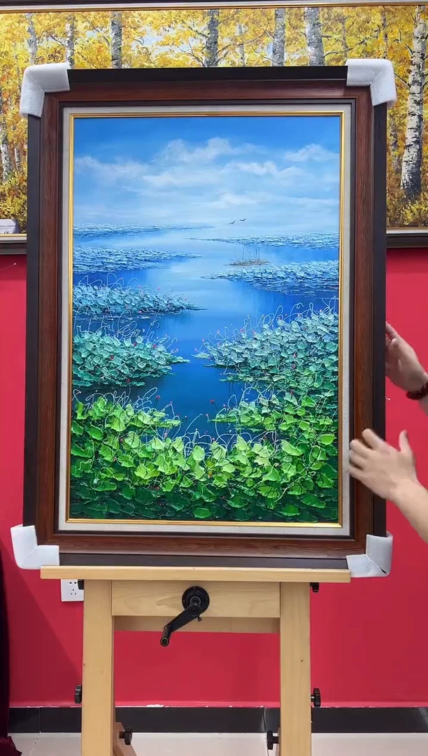 油画梁静-60*90cm-油画作品