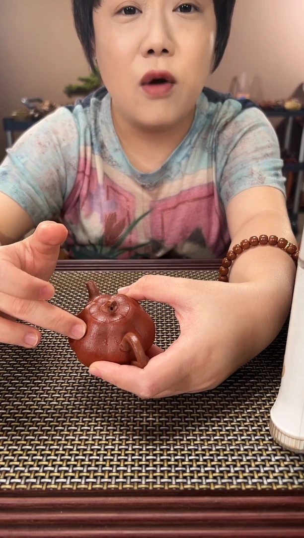 茶壶紫砂南瓜 粉浆