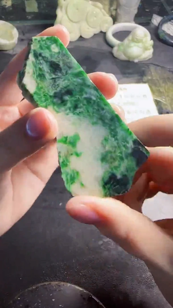 未镶嵌挂件翡翠天然翡翠026