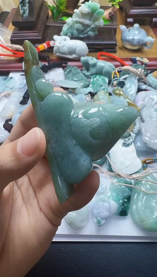 吊坠(不含链)未镶嵌翡翠1