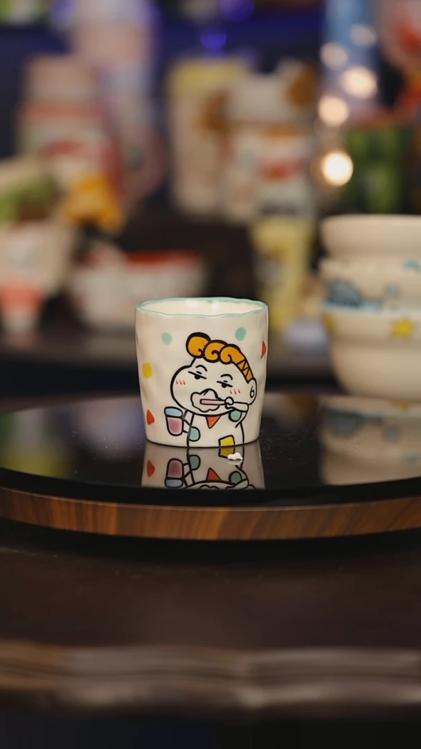 【闪购商品】摆件景德镇釉下彩绘设计师款式陶瓷