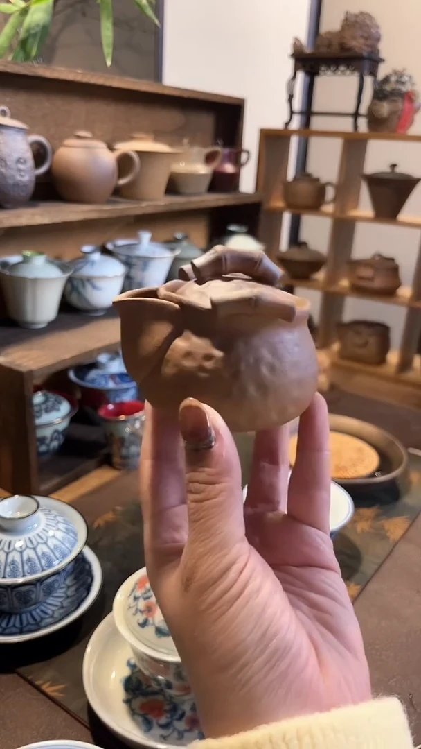 【闪购商品】其他粗陶竹节手抓壶宝瓶