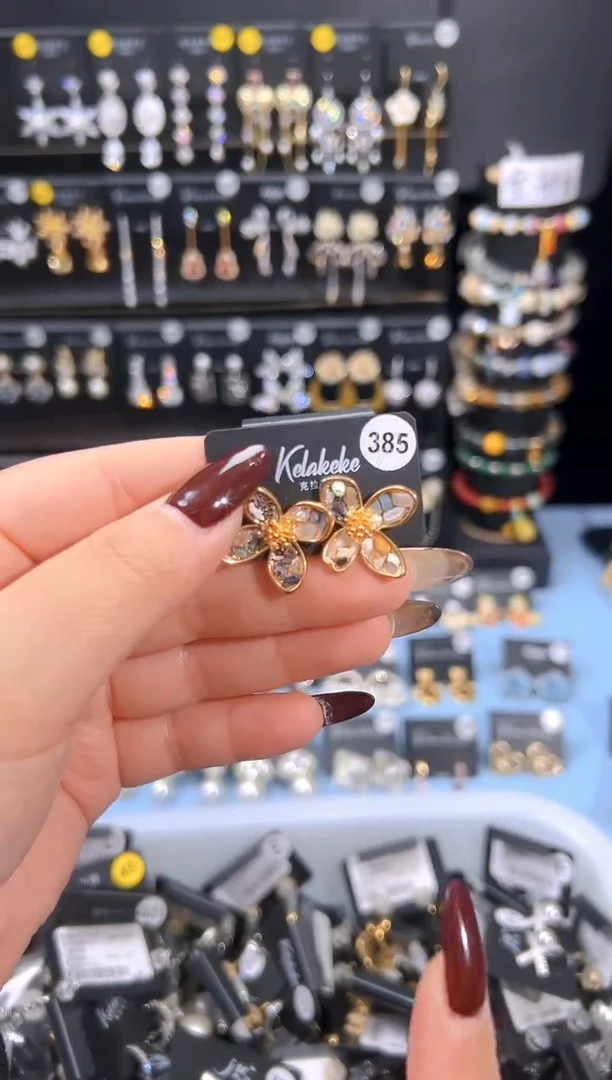 铜合金925银锆石可可F385