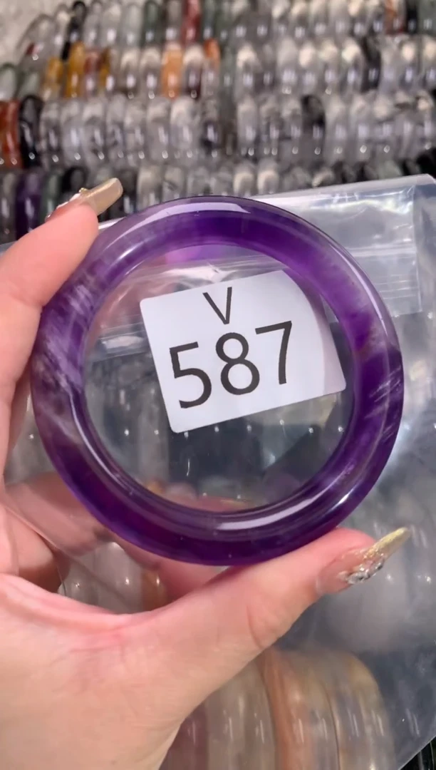 【闪购商品】水晶水晶手镯未镶嵌587-57