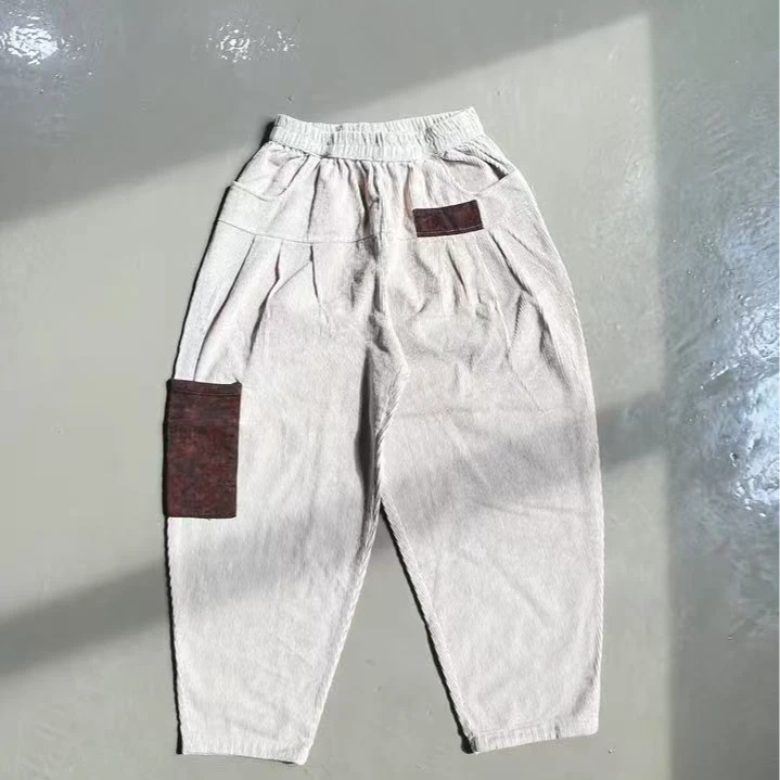 春季灯芯绒老百搭爹裤