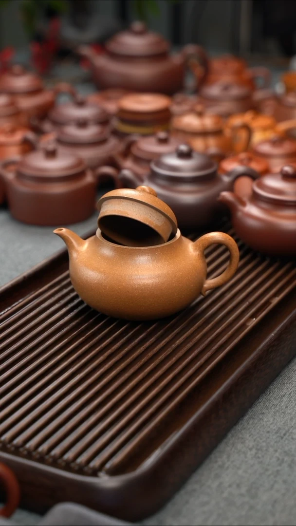 茶壶紫砂钟花壶大品
