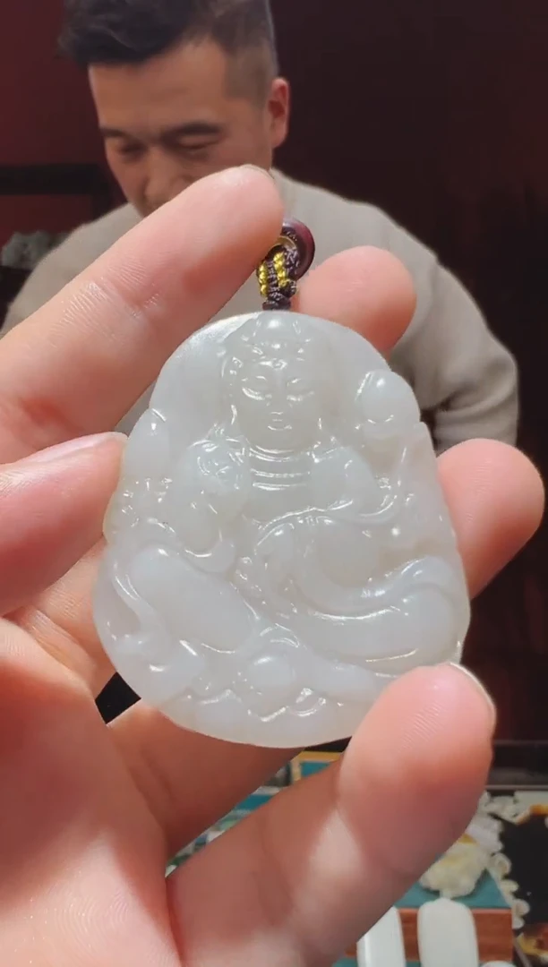 【闪购商品】和田玉吊坠(不含链)未镶嵌1