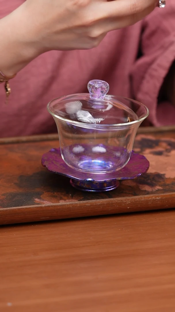 【闪购商品】禾器/曜辰盖碗/太空紫