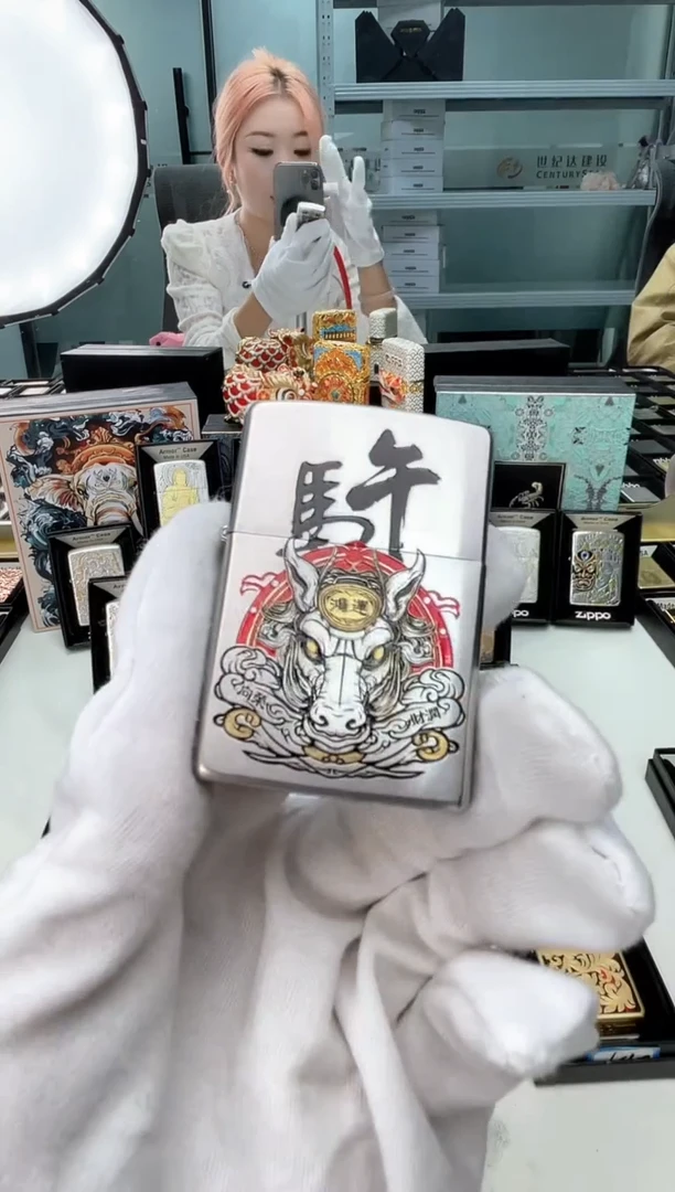 铜Zippo 马上有钱