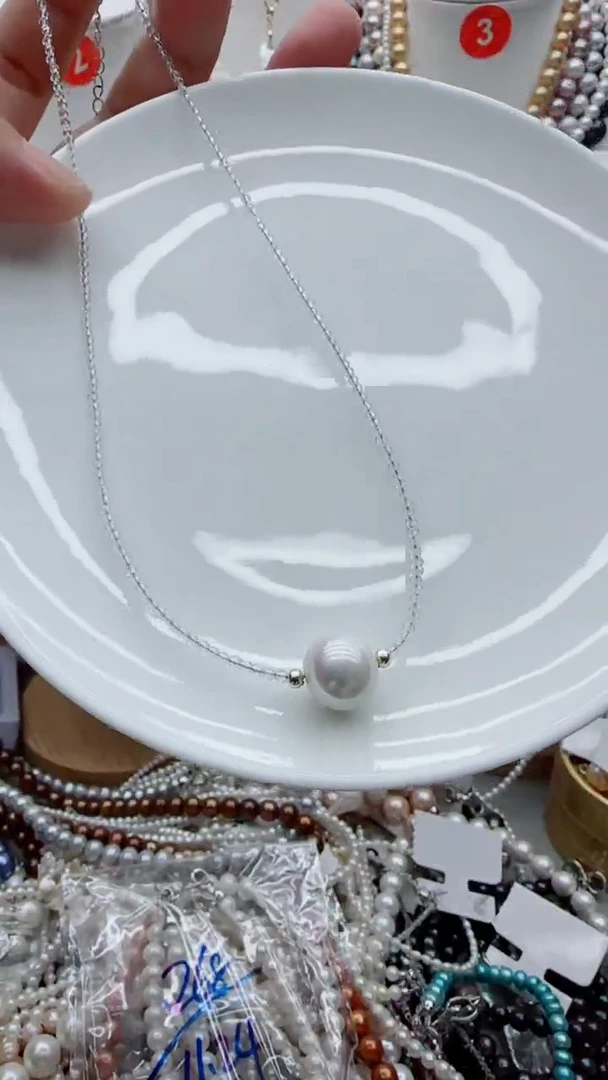 淡水珍珠未镶嵌颈饰1