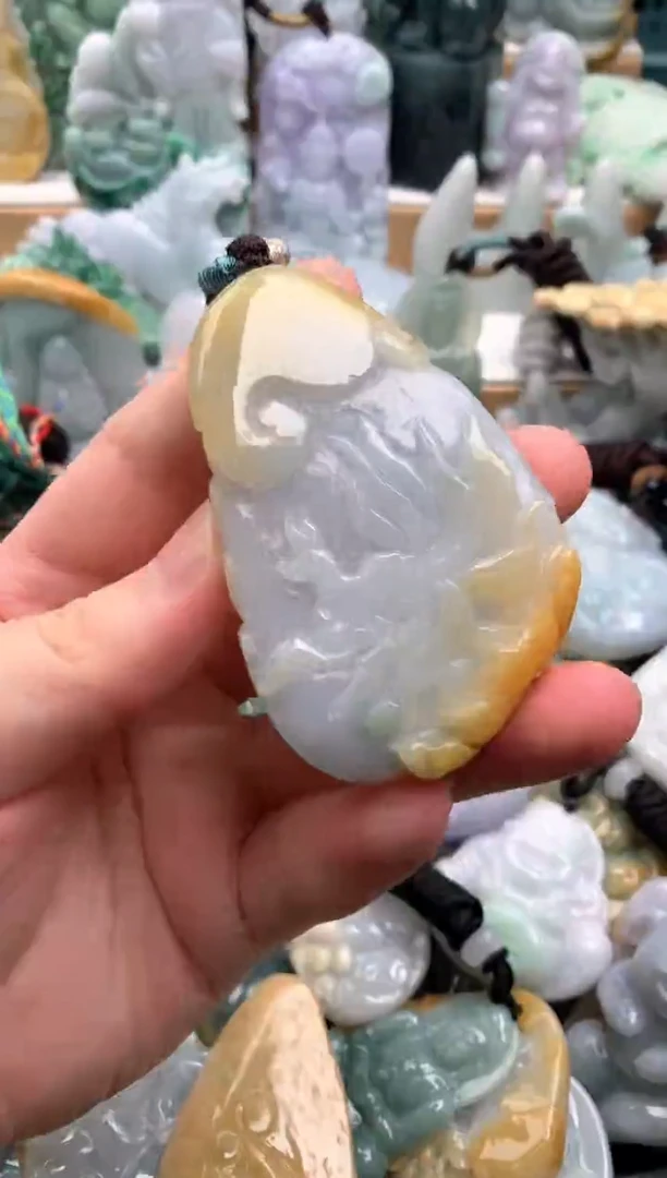 吊坠(不含链)未镶嵌翡翠1