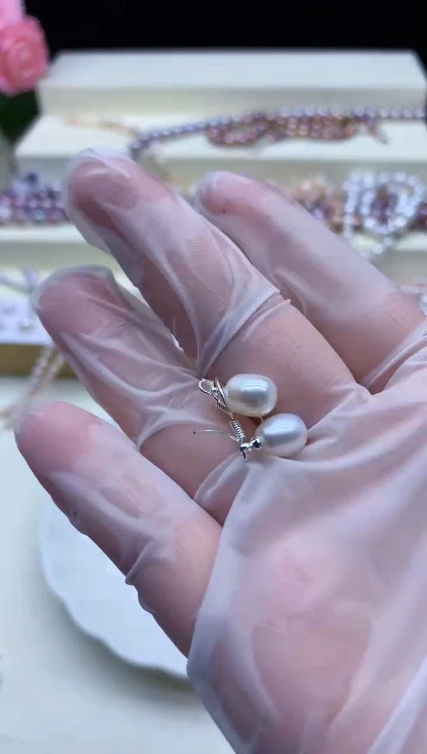 【闪购商品】淡水珍珠耳饰未镶嵌淡水珍珠耳饰