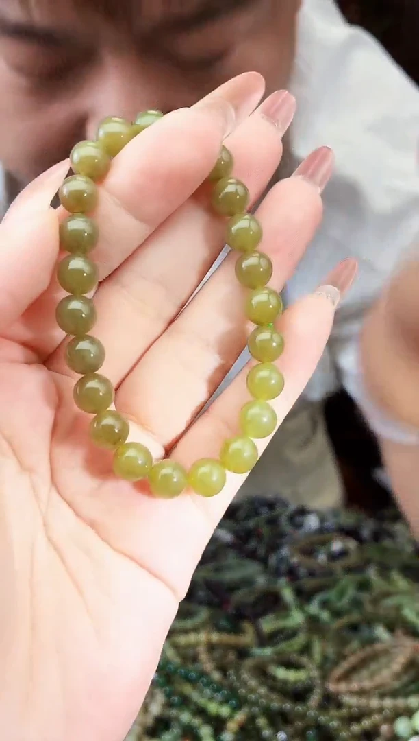 和田玉未镶嵌颈饰拍一发一