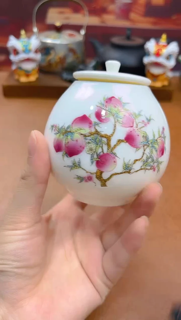 陶瓷茶具摆件旅行套组