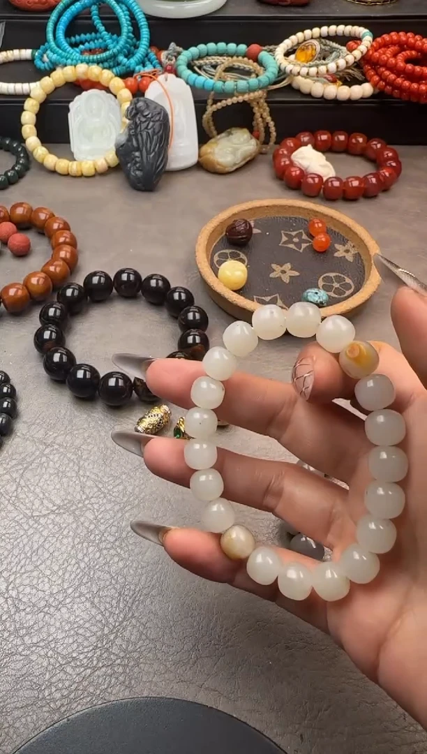 未镶嵌手链和田玉（子料）和田玉