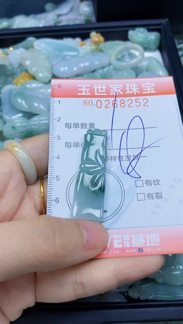 翡翠未镶嵌颈饰闪购0268252