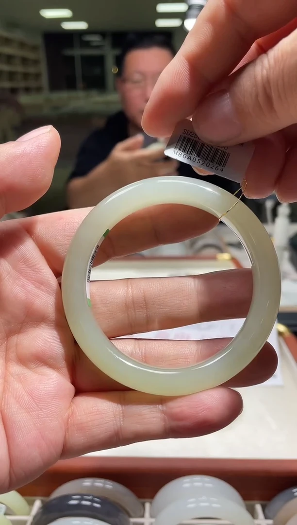 未镶嵌手镯和田玉58-59圈口 0264