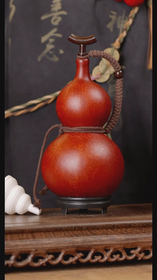 46号精品天然大漆酒葫芦一物一拍~