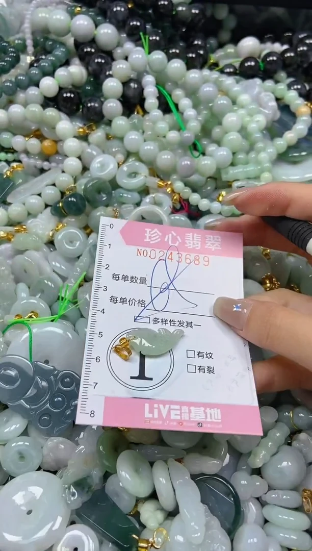 翡翠未镶嵌颈饰闪购0243689