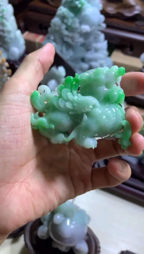 未镶嵌摆件翡翠用****3翡翠摆件