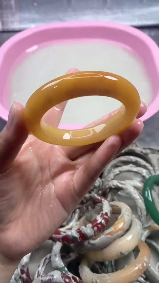 未镶嵌手镯石英质玉7