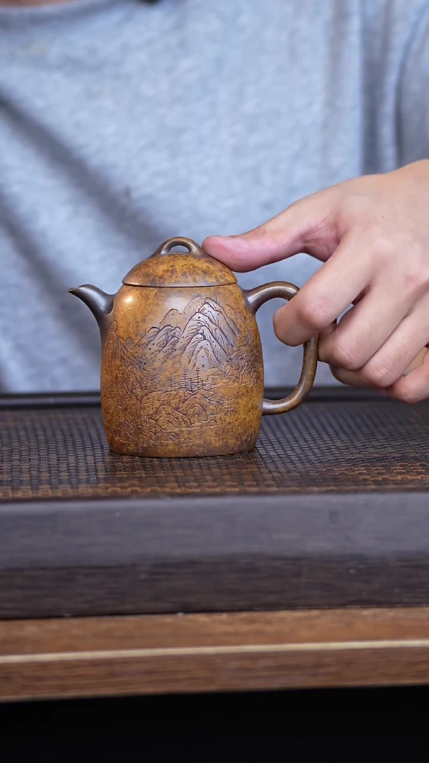 茶壶紫砂宜兴手工原矿紫砂壶001