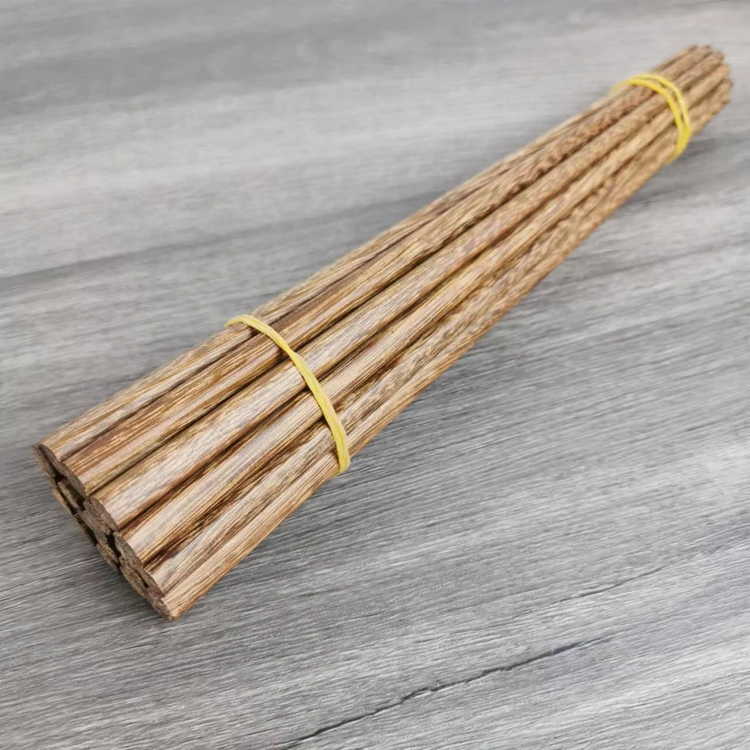 鸡翅木筷子多规格家用高档防滑商用环保加长防霉无漆无蜡