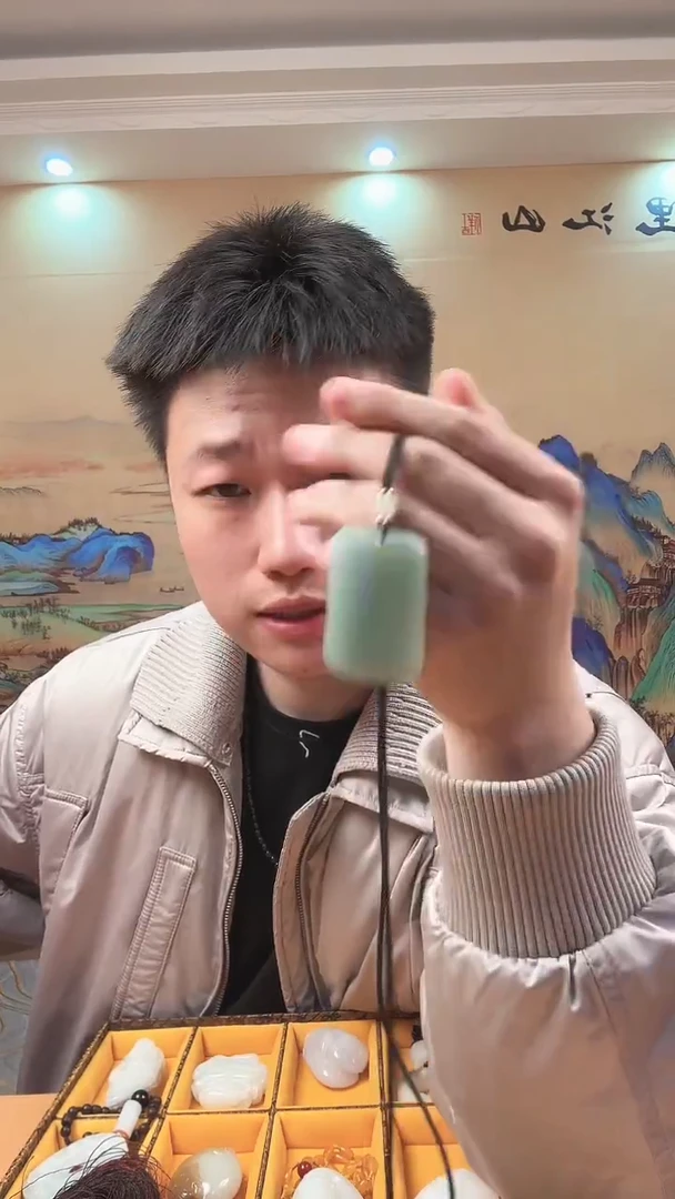 未镶嵌东陵石123未镶嵌天然东陵玉吊坠编号121