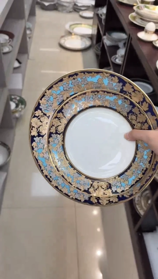 瓷片10.5+8英寸大小盘 1套