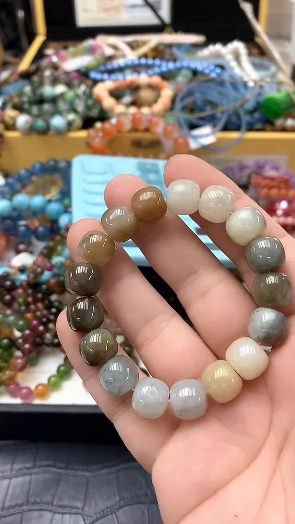 手链未镶嵌和田玉（糖玉）手链69