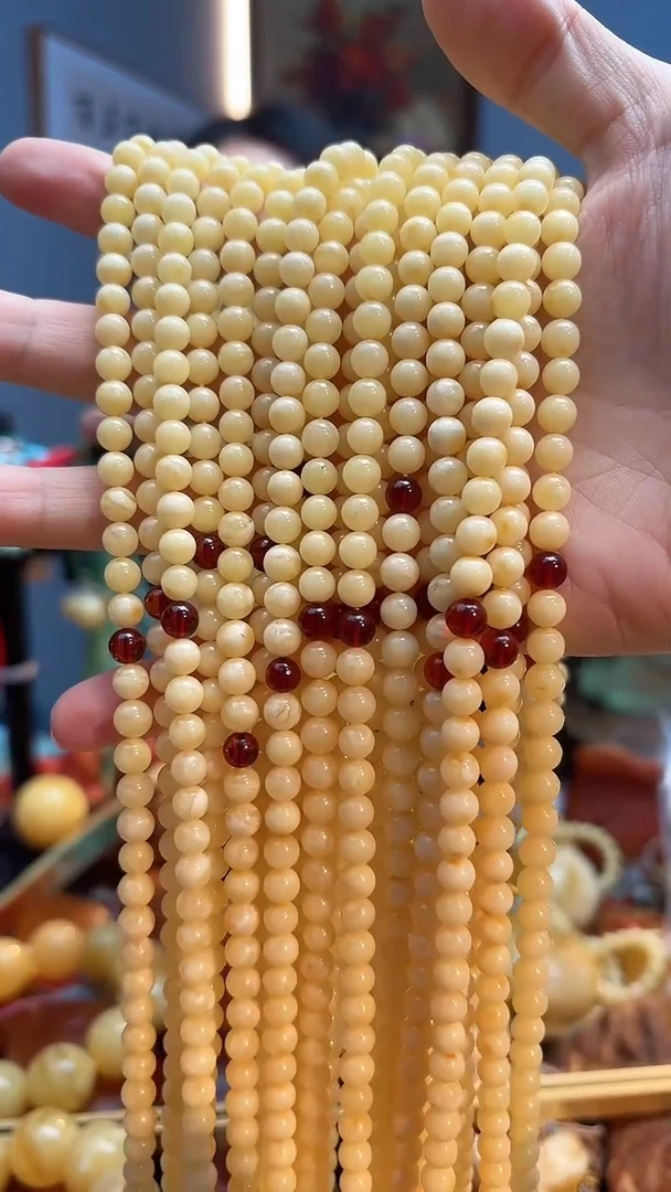 琥珀颈饰未镶嵌项链（多样性发其一）