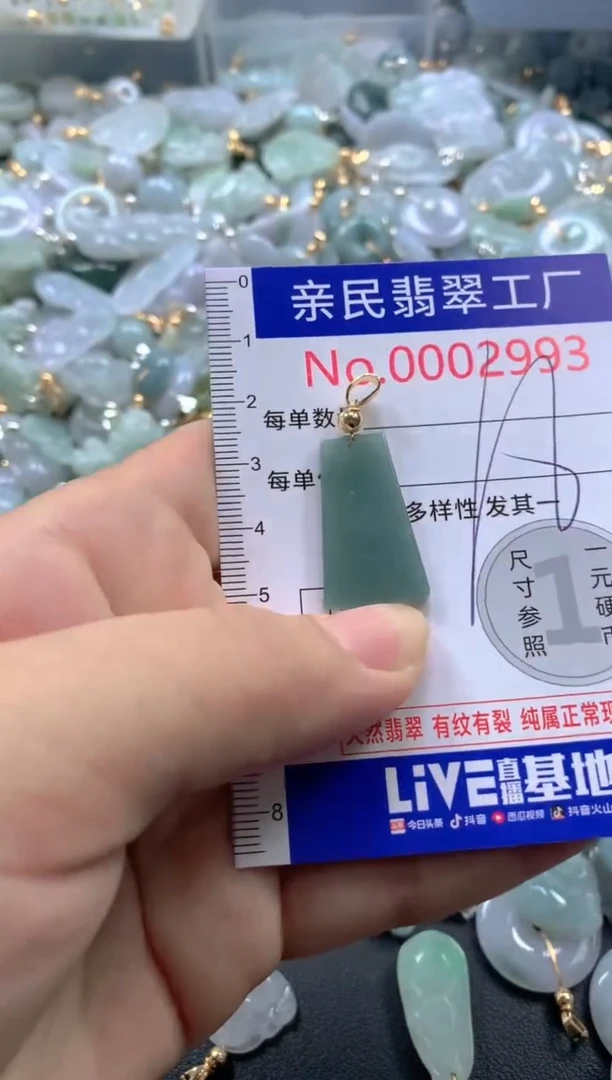 颈饰未镶嵌翡翠2993