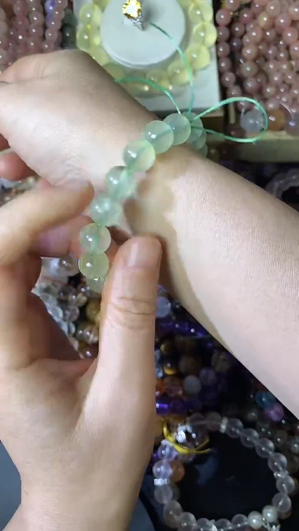 未镶嵌手链水晶葡萄石手链