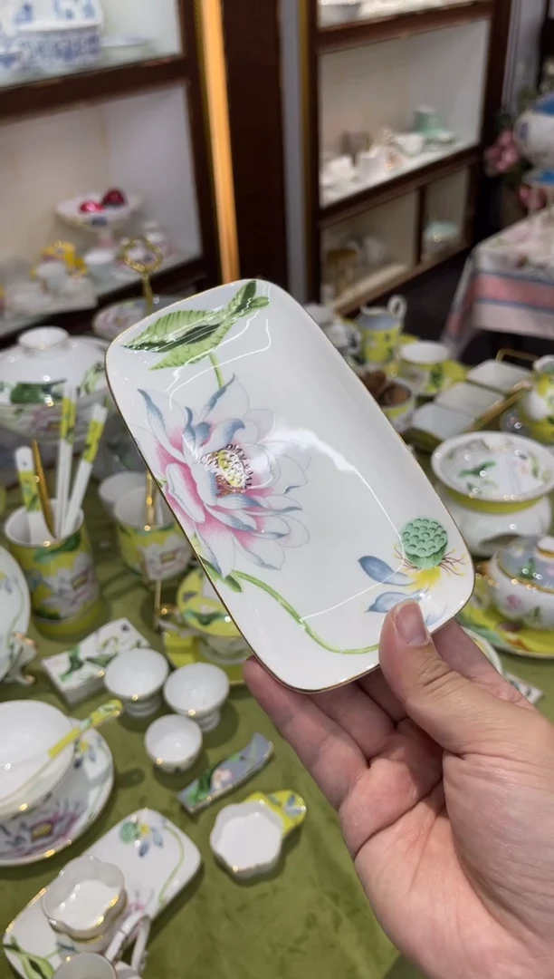 45%以上骨粉骨瓷6英寸毛巾碟