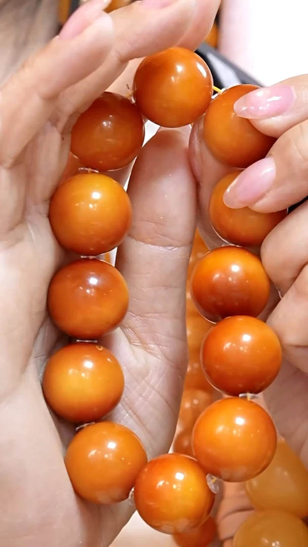 蜜蜡颈饰未镶嵌222  8893天然蜜蜡珠宝奇石云端妖孽全部保真