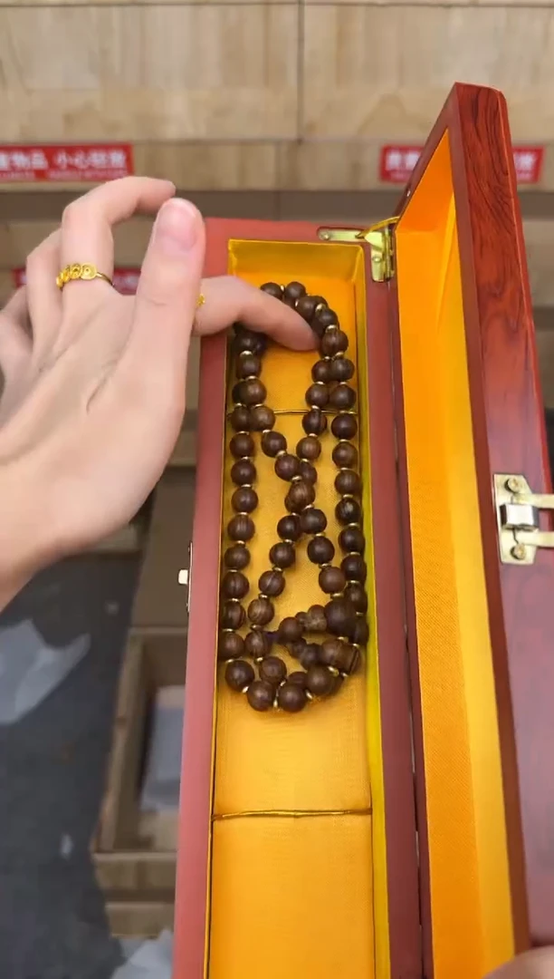 慈木器文玩阁檀木葫芦手串链接@@ys1651