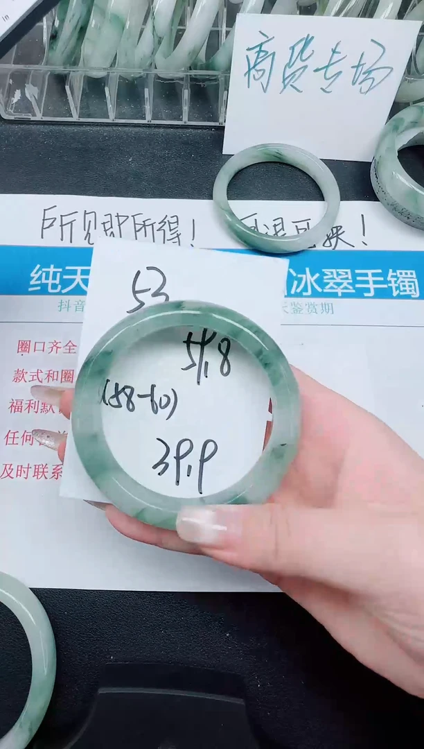 未镶嵌手镯石英质玉53/59.8