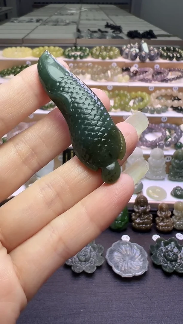 颈饰未镶嵌和田玉周定向1号链接