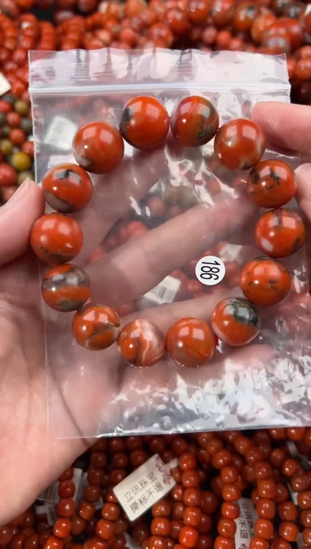 未镶嵌手串南红玛瑙16+