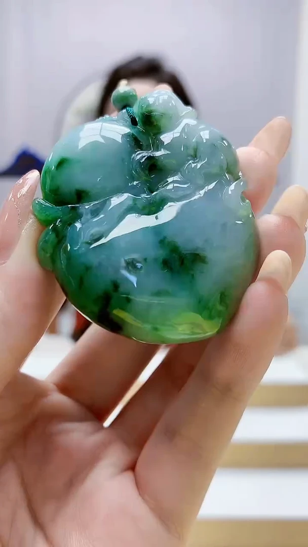 未镶嵌定制翡翠4829jw-毛货挂件10