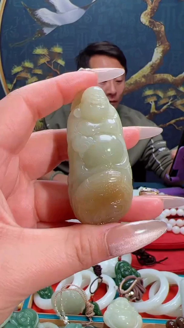 【闪购商品】和田玉吊坠未镶嵌1