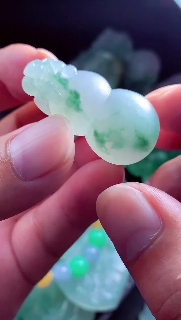 未镶嵌定制翡翠鱼*#翡翠毛货定制