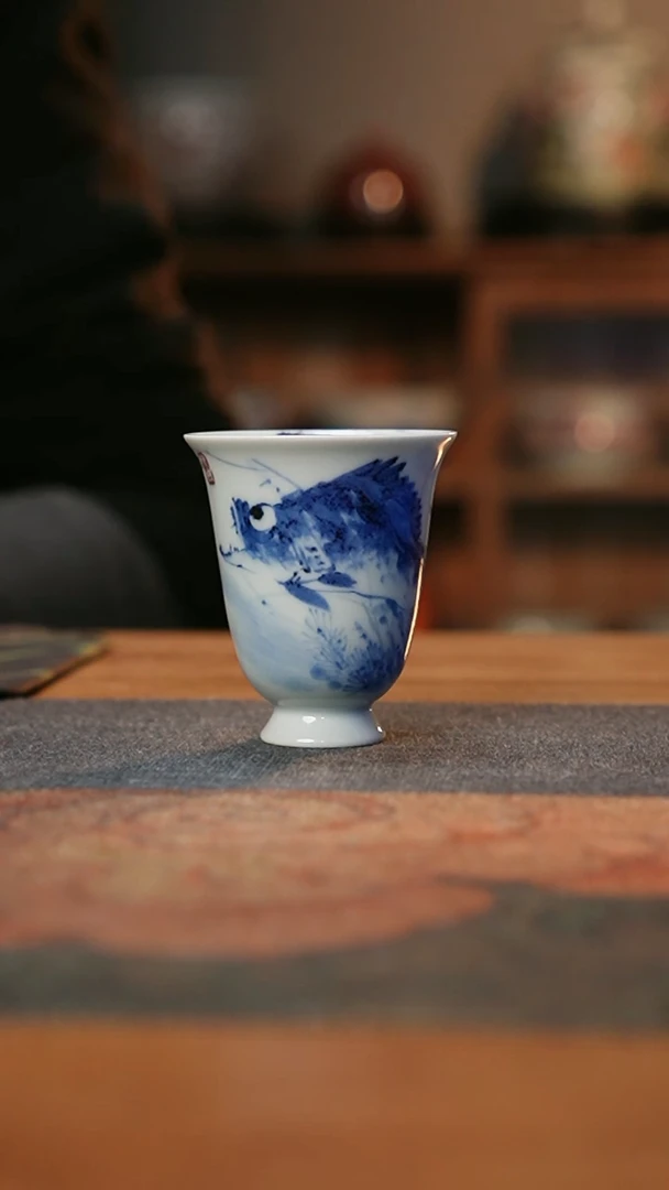 【闪购商品】康亭守艺有余系列：鳜鱼闻香杯