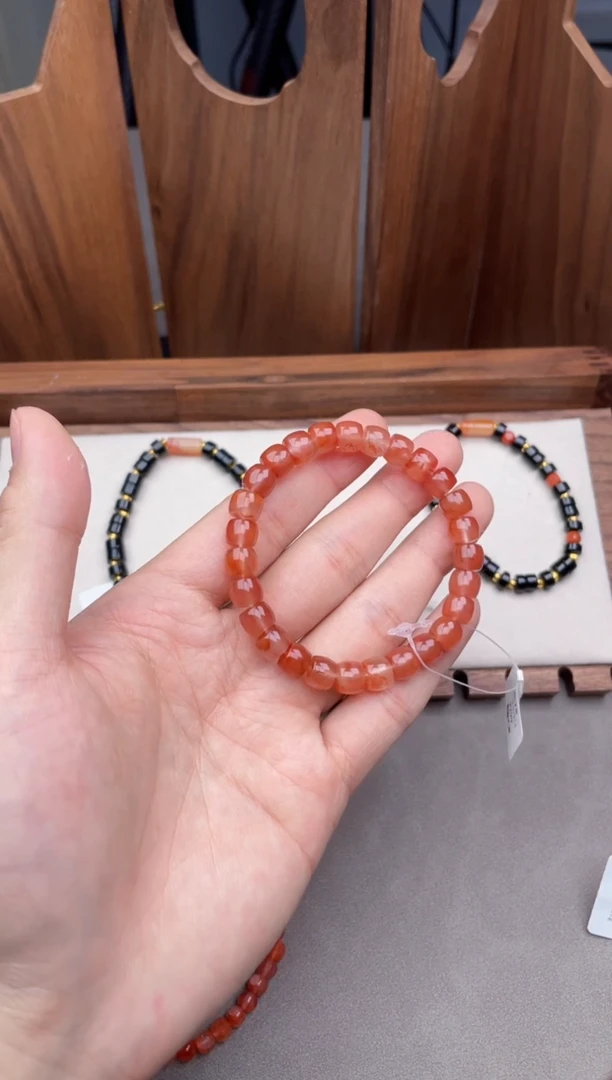 【闪购商品】南红玛瑙手串未镶嵌王朝阳翠语南红手串3