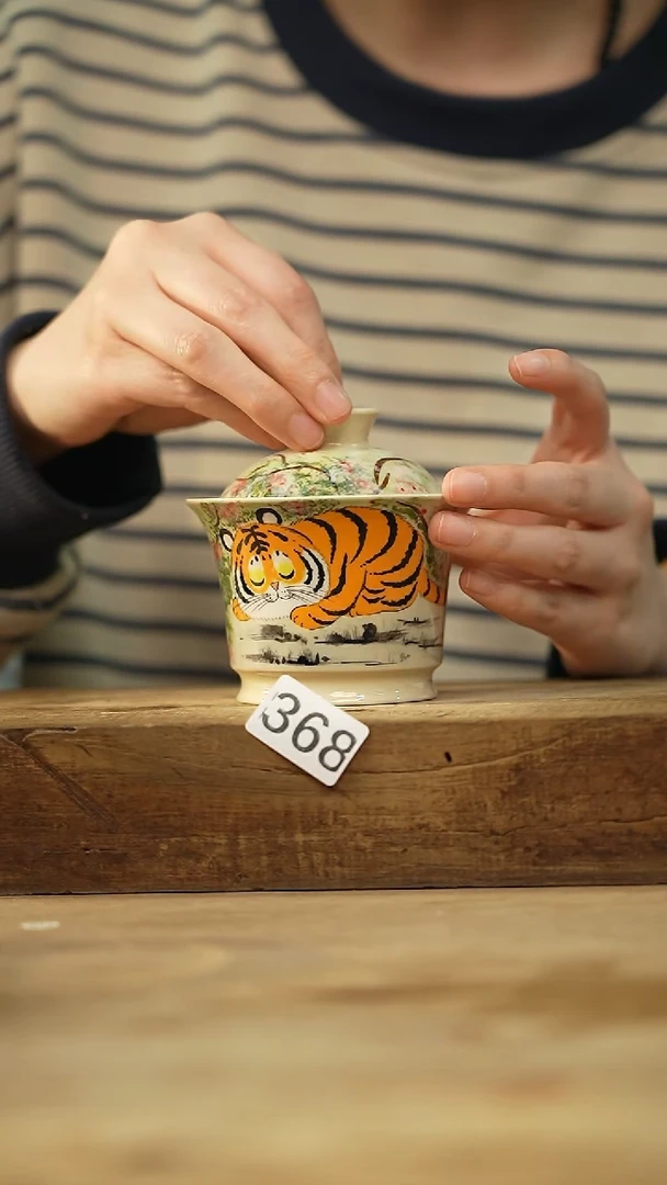 瓷片新品设计师手作款 手绘系列 泥古