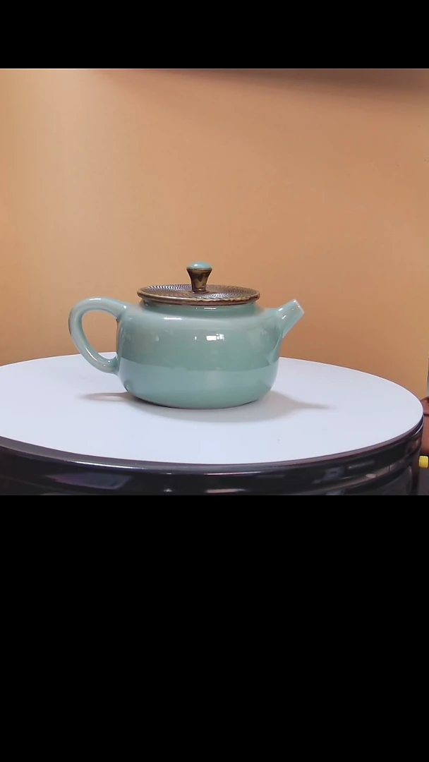 【闪购商品】茶壶龙泉青瓷跳刀壶礼盒装