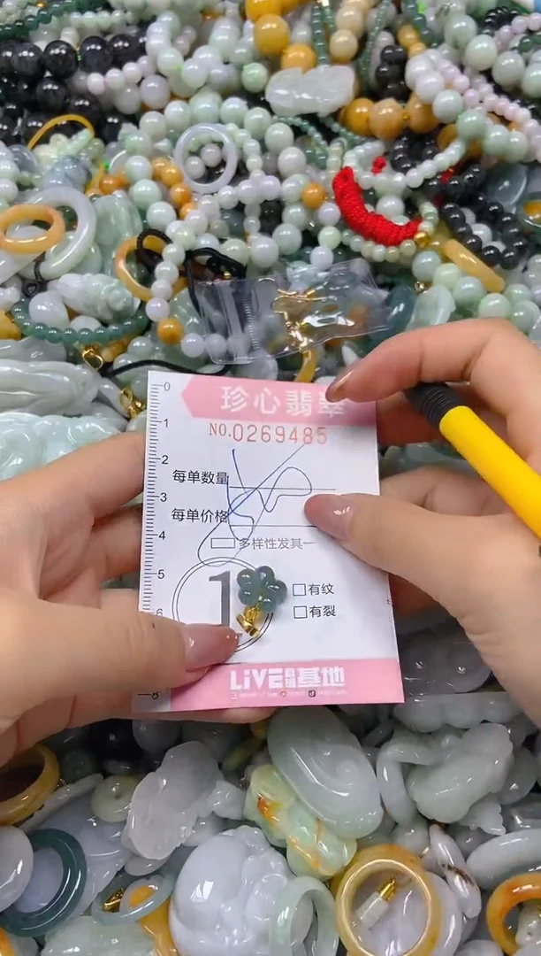 翡翠未镶嵌颈饰闪购0269485多样性发其一